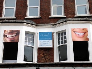 St James Dental Surgery New Entrance, May 2015